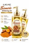 LKIAE Turmeric Whitening Oil with Vitamin E for brighter, moisturized and radiant skin