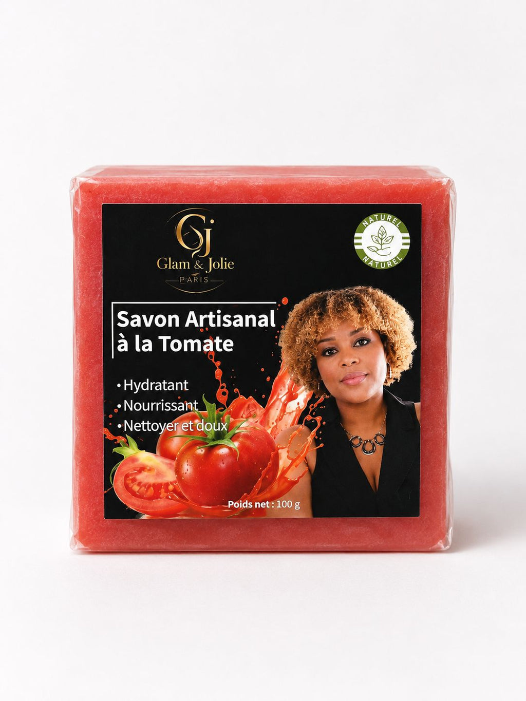 Savon artisanal à la tomate GlowbyJulie