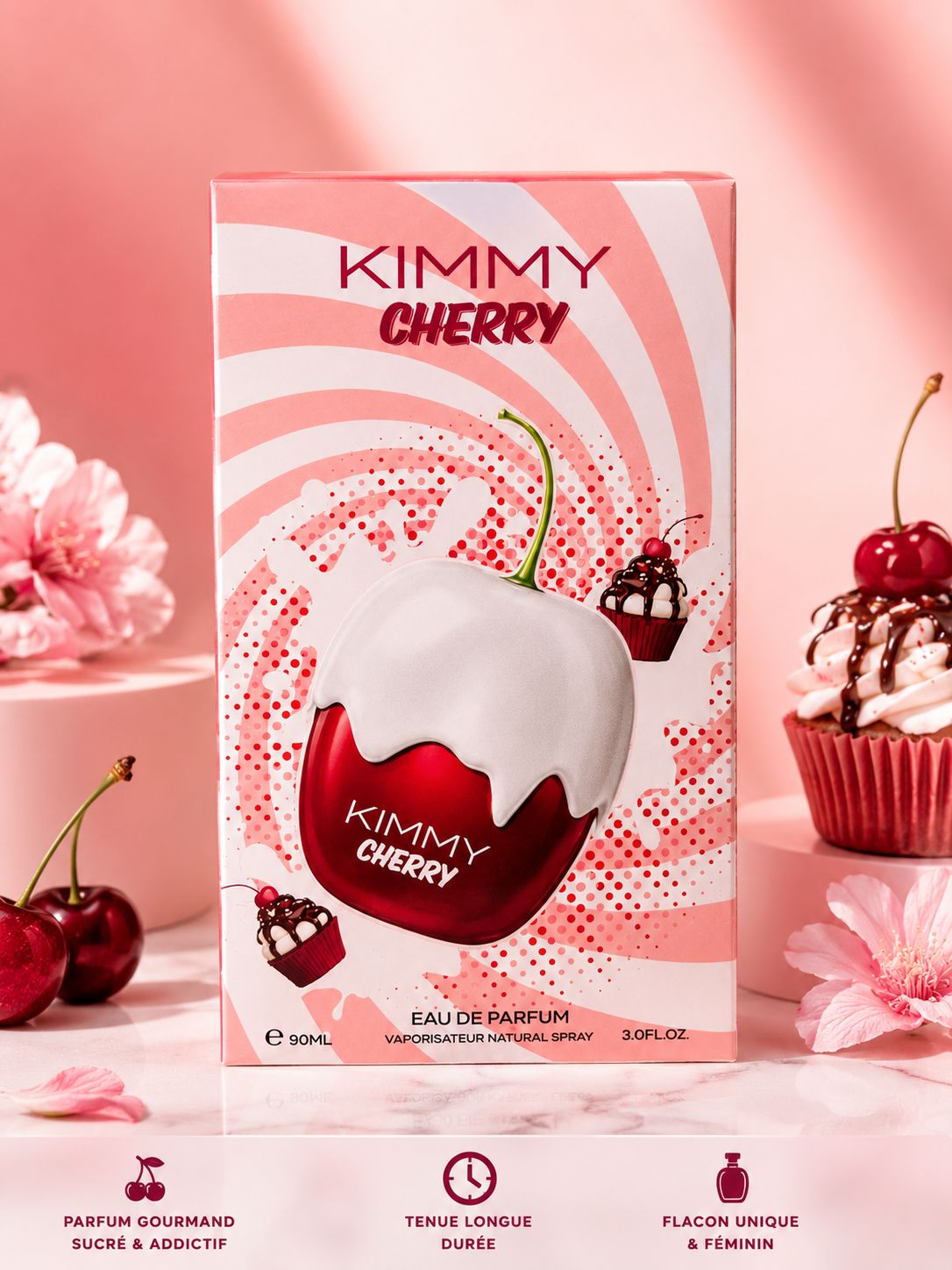 KIMMY CHERRY - EAU DE PARFUM  GOURMAND 90 ML