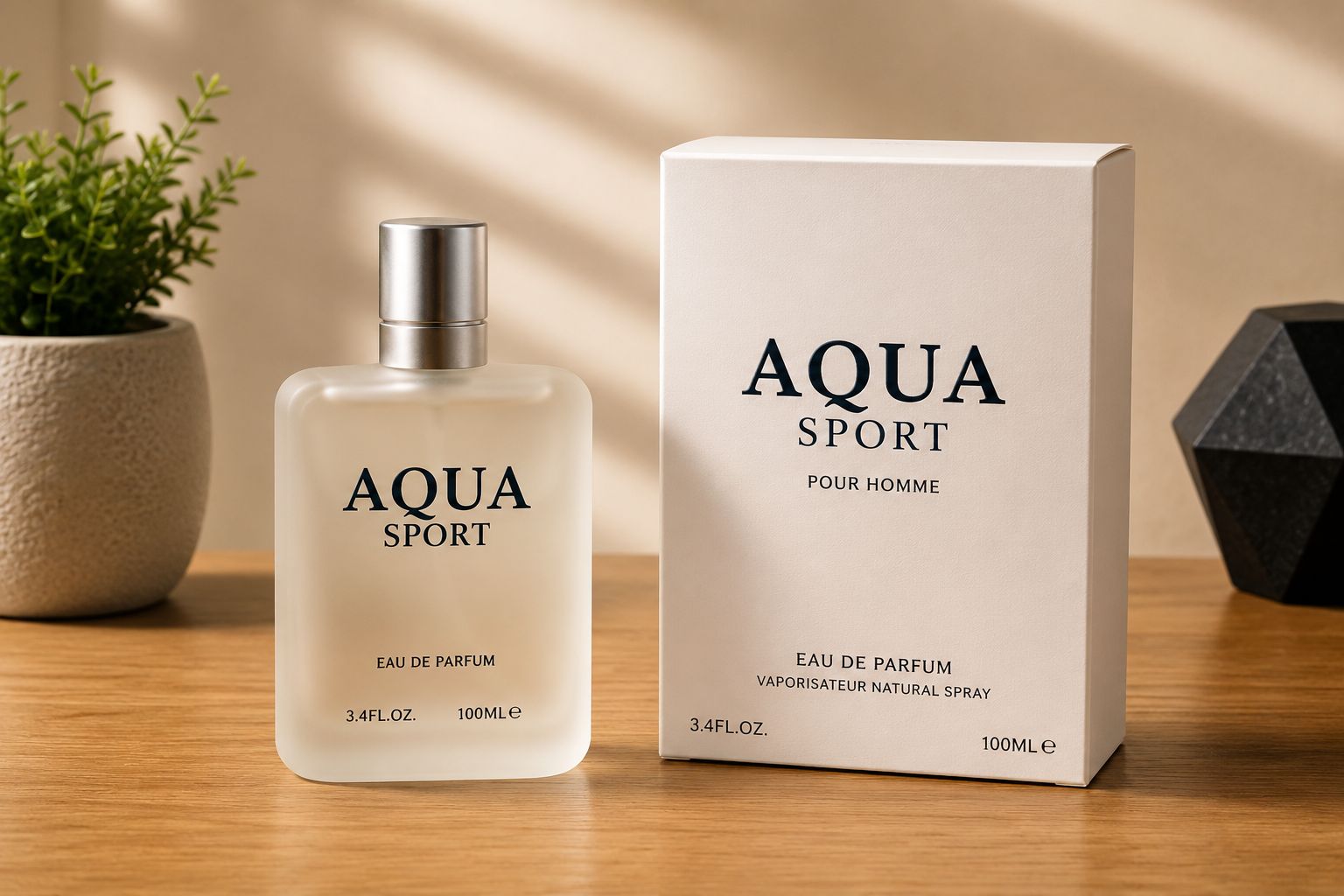 Aqua Sport Pour Homme – Eau de Parfum 100m