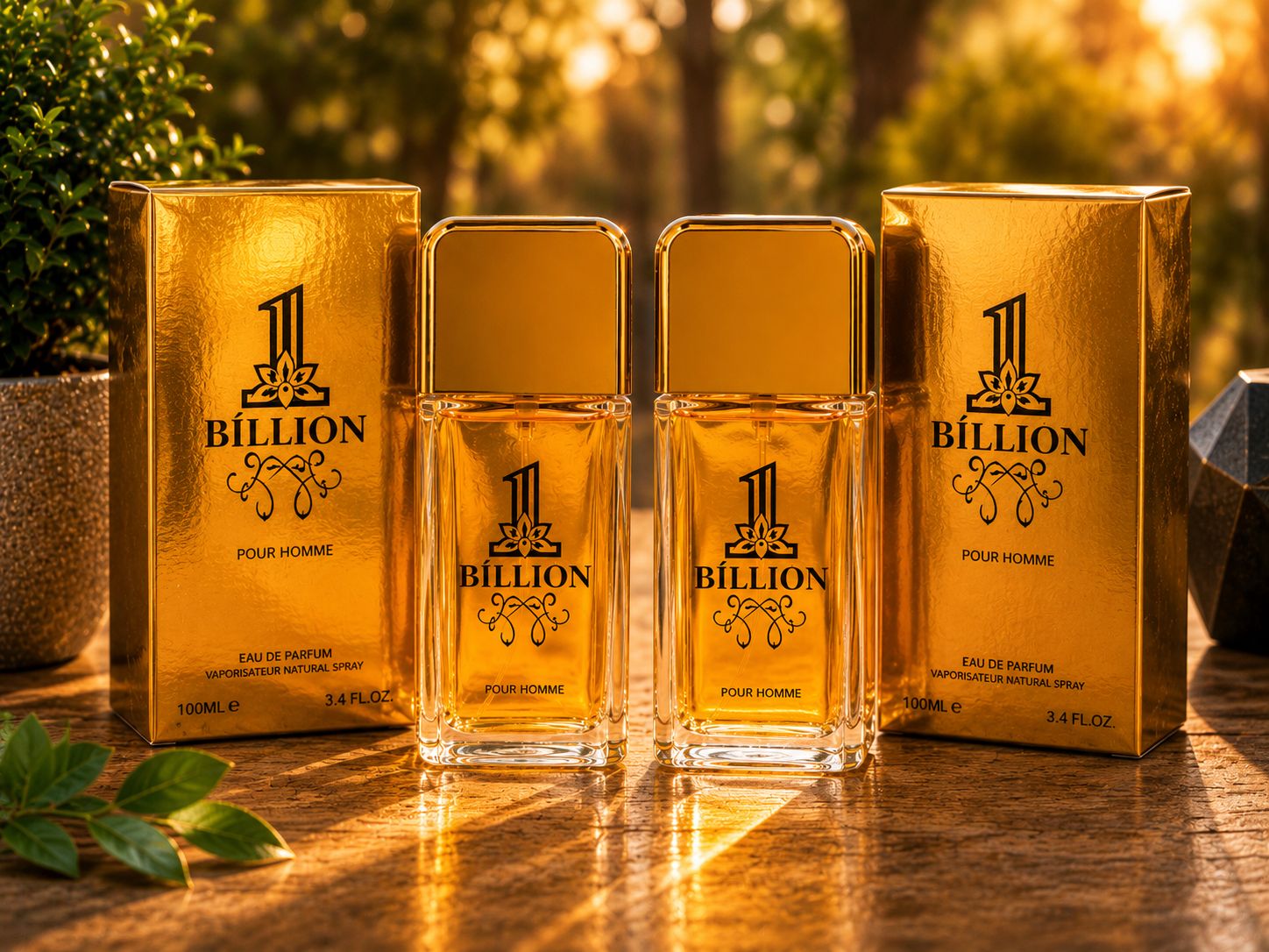 Billion Pour Homme – Eau de Parfum Homme 100 ml | Duo Élégant
